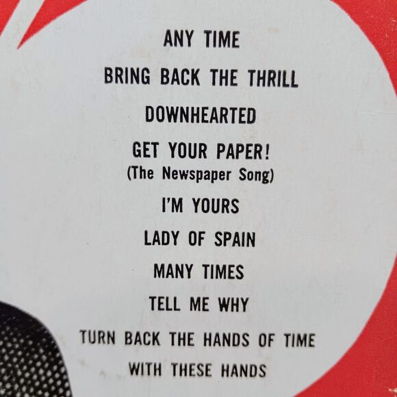 1954 Eddie Fisher's First Songs 10 Ten Record Hits Music Book Crooner Ballads - Picture 4 of 16